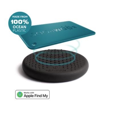 Boomcard tracker rechargeable ocean bound plastic