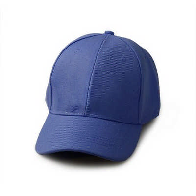 Navy Blue Brushed Cotton Baseball Cap