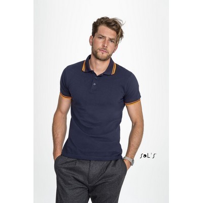 Polo shirt men s 100% ring spun cotton PASADENA 