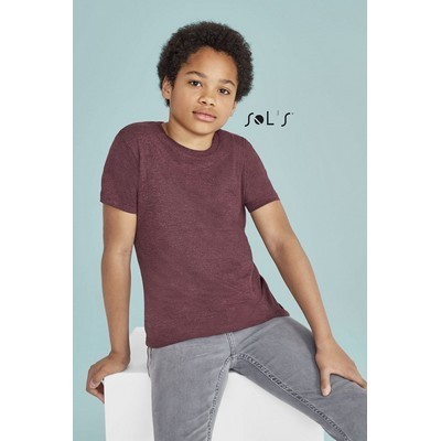 T shirt KIDS 100% semi ring spun combed cotton REGENT 