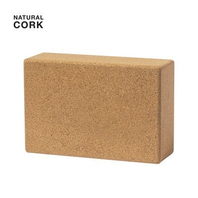 Yoga Block made from cork Natara