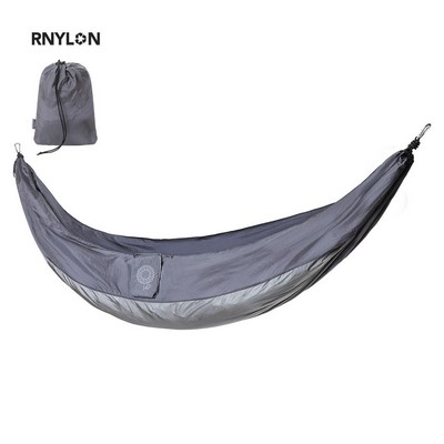 Camping Hammock 270cm x 140cm made from recycled nylon ECO FRIENDLY 