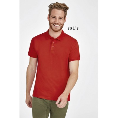 Polo shirt Men s 100% semi combed ring spun cotton PRESCOTT