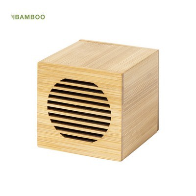 SPEAKER wireless with blue tooth. Bamboo case TEODEN