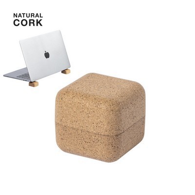 Laptop FEET - elevates the angle of the laptop made from cork Priot