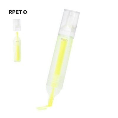 Highlighter made from RPET materials Conrad