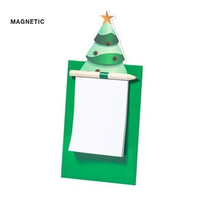 Christmas Magnet and notepad clemen