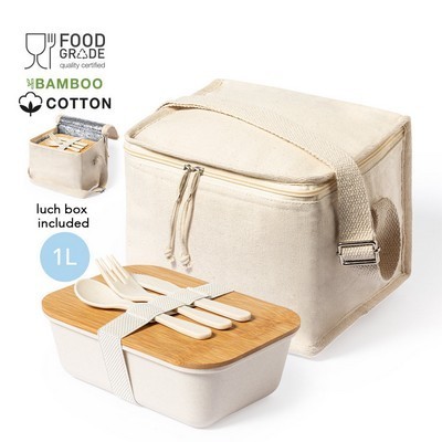 Lunch box and cooler bag set Parum 