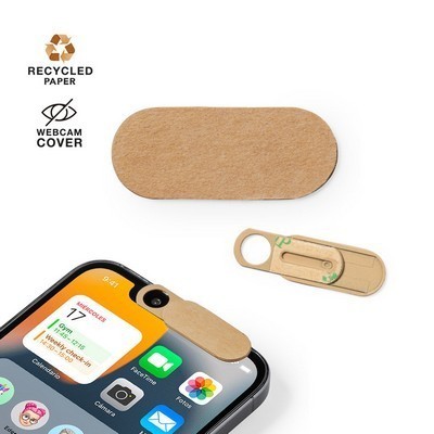 Webcam Cover made from recycled cardboard Baley 