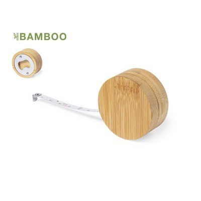 OPENER TAPE MEASURE 1 metre case made from bamboo SITONG