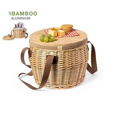 THERMAL PICNIC BASKET made from bamboo BUBU