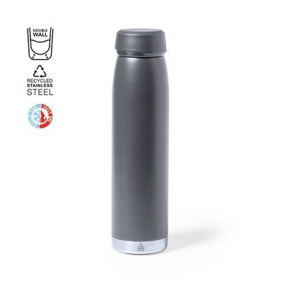 Drink Bottle Insulated , double walled thermal Bottle 380ml RECYCLED STAINLESS STEEL 