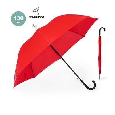 UMBRELLA 130cm diameter , auto opening , windproof pongee with fibre glass ribs DOLKU XL