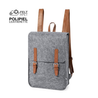 Backpack RPET felt material ECO FRIENDLY 