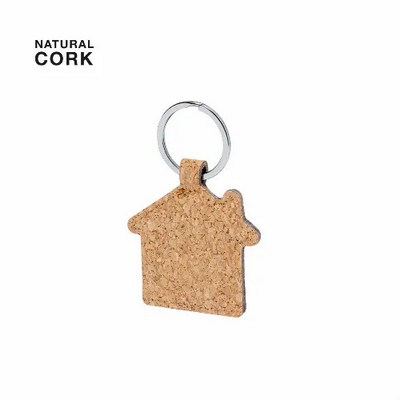 Natural Cork Keyring - Amuni
