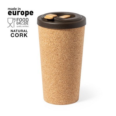 Coffee cup Insulated Cup made from Eco Friendly cork. Reusable coffee cup / Mug Eco Friendly 