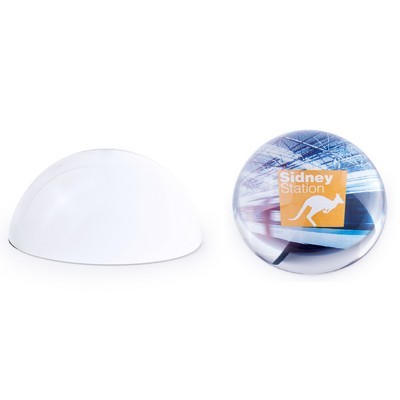 Paperweight Semi spherical for digital printing