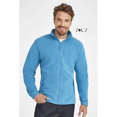 NORTH MEN S ZIPPED FLEECE JACKET