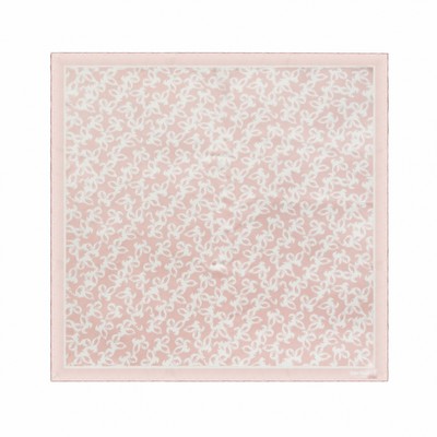Silk scarf Hirondelle Light Pink