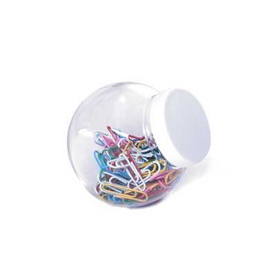 Paper clips in container 100 clips 