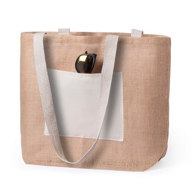 beach tote bag Jute Bag Farus