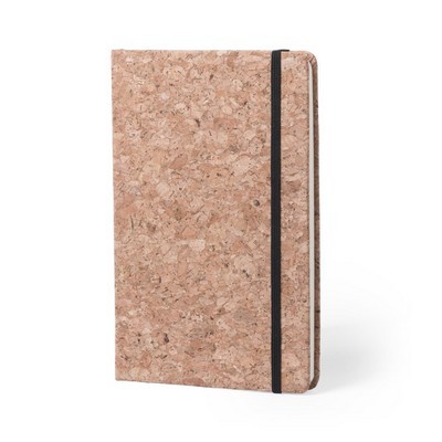 Notebook A5 Natural cork cover 80 kraft finish pages 