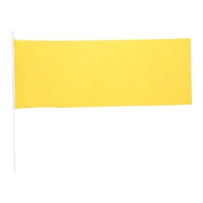 Flag size is 80cm x 30cm with stick/[pole Portel
