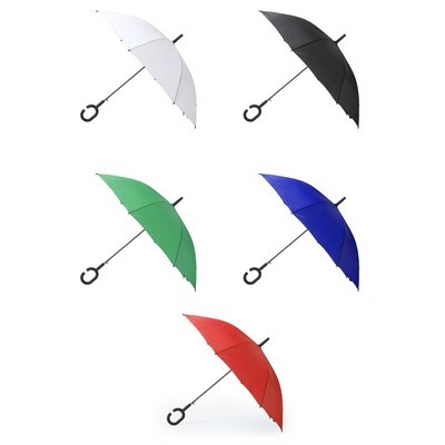 Umbrella 105cm diameter auto opening , windproof , polyester material Halrum