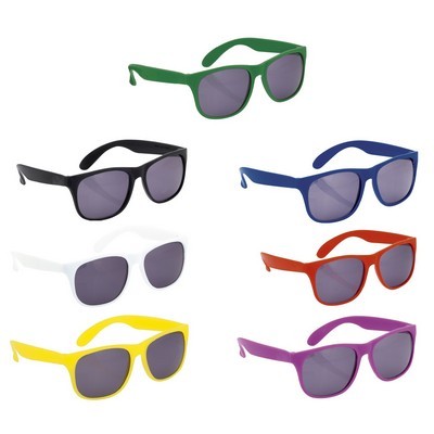 Sunglasses with matt finish frame and black lenses UV400 protection Malter