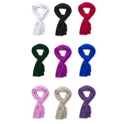 Scarf soft viscose material Ribban