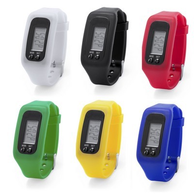 Watch sport LCD screen silicone strap 