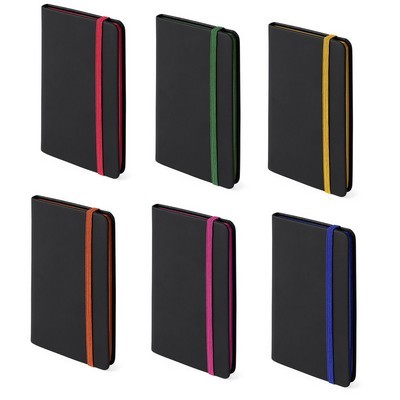 Notebook A5 Black soft touch covers