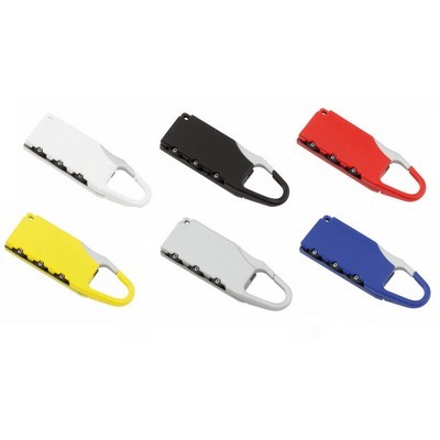 Padlock Key ring combination Travel 