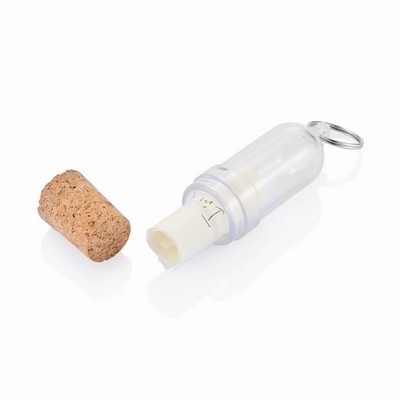  keyring Message in a bottle floating