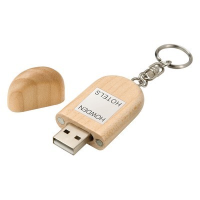  USB Bamboo with magnetic closure (Factory Direct MOQ)