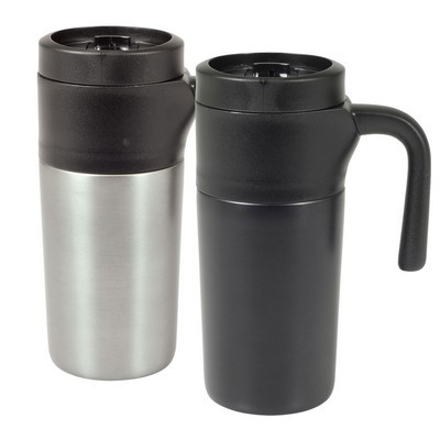 coffee Travel Mug stainless steel double walled 330ml capacity