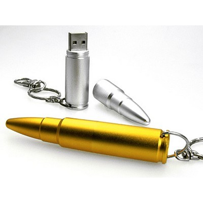  USB Bullet shape with key ring attachment ( factory Direct MOQ) • by Runsmart