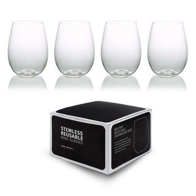 Acrylic Tumbler Set x 4 made from BPA Free materials