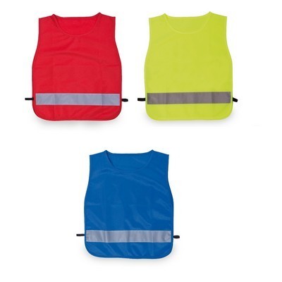 Vest for children bright colours reflective one size fits all Eli