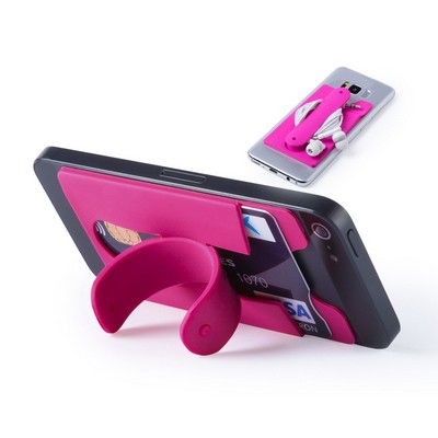 Phone holder and stand with pocket Blizz