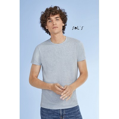 T shirt men s 100% semi combed ring spun cotton REGENT