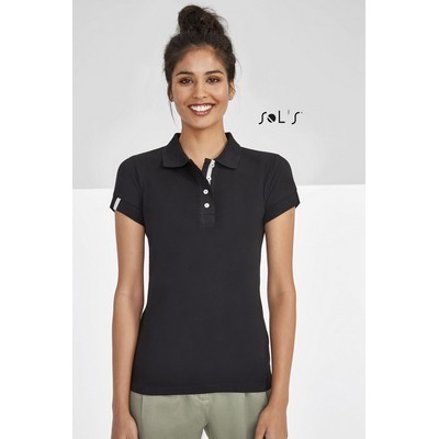 Polo shirt women s 100% ring spun cotton PORTLAND 