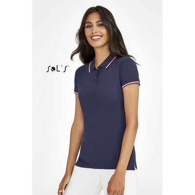 Polo shirt women s 100% cotton PRESTIGE 