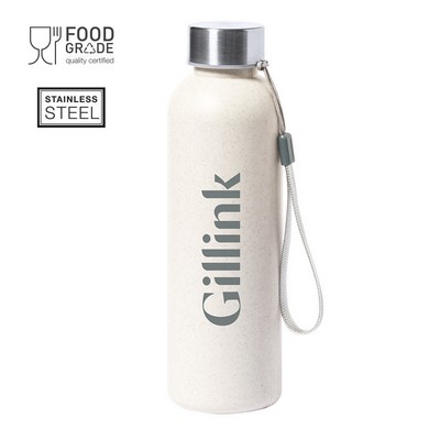 Drink Bottle 600ml Viened PE and stainless material 