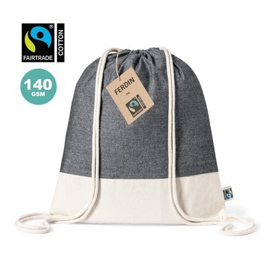 DRAWSTRING BAG 100% FAIRTRADE Cotton