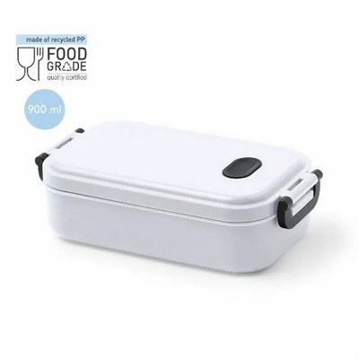 Lunch box made from BPA free recycled PP