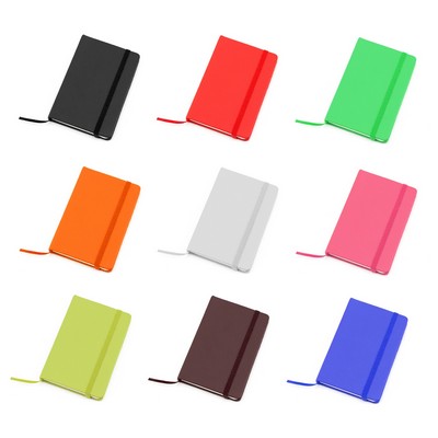 Notebook A6 size large range of colours