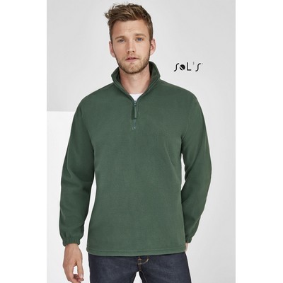 Polar fleece top Men s 1/4 zip ant pilling NESS 