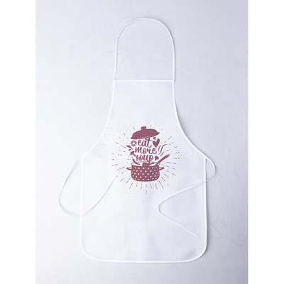 Apron designed from sublimation print non woven material Salmux