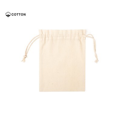 Drawstring Cotton Bag jewellery / Cosmetic /Travel Fergut